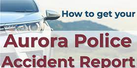 How to Get Your Aurora Police Accident Report