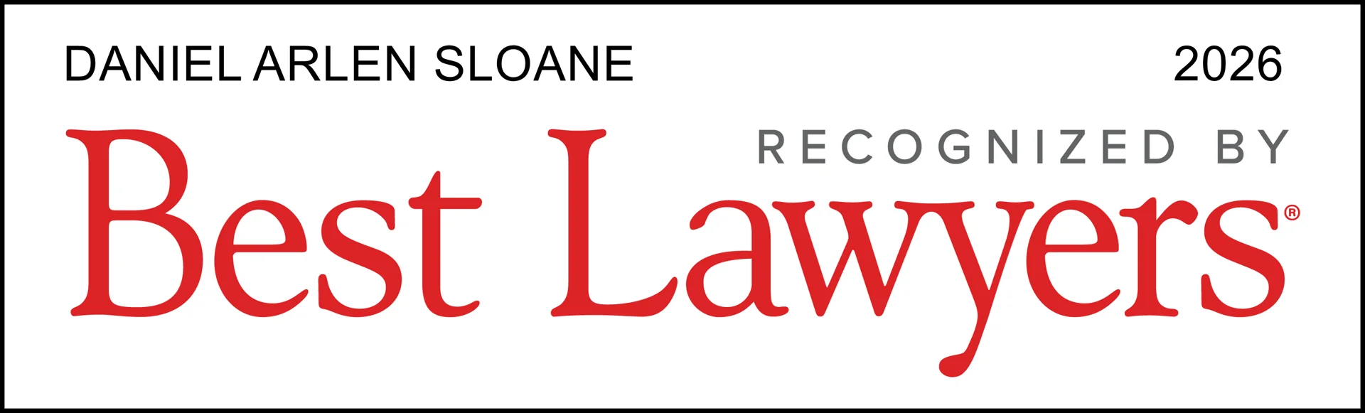 Best Lawyers Sloane
