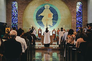 image of a catholic mass