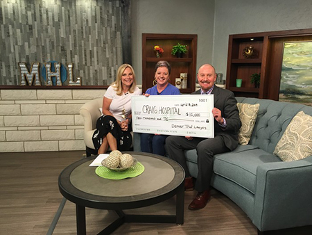 Craig Hospital Donation